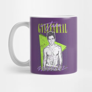 Jake Gyllenhaal // Retro Fan Art Design Mug